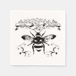 It's the bee's knees pappersservett