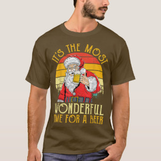 It's The Most Wonderful Time For A Beer Christmas T Shirt