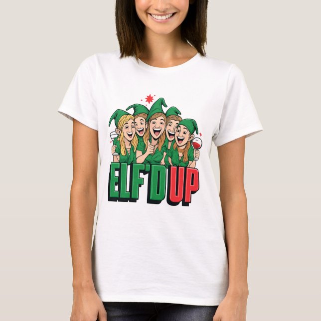 It's The Most Wonderful Time For A Beer Print fun T Shirt (Framsida)