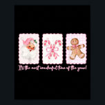 It's The Most Wonderful Time Nk Santa Coquette Bow Poster<br><div class="desc">It's The Most Wonderful Time Nk Santa Coquette Bow Xmas</div>