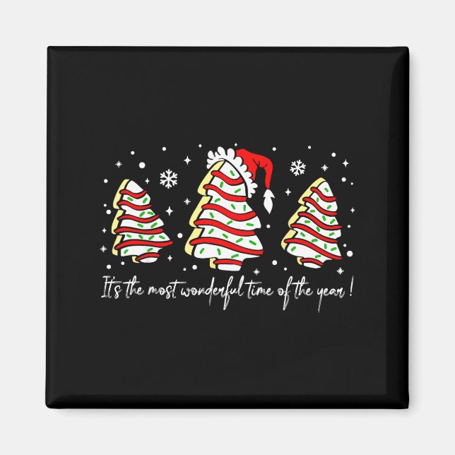 It's The Most Wonderful Time Of The Year Christmas Magnet (Framsidan)