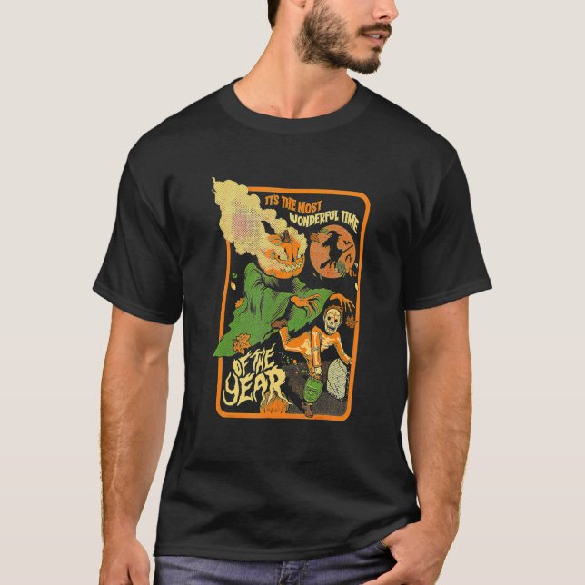 It's The Most Wonderful Time Of The Year Halloween T Shirt (Framsida)