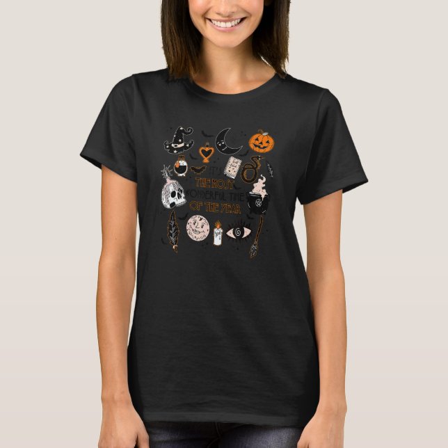 It's the Most Wonderful Time Of The Year Halloween T Shirt (Framsida)