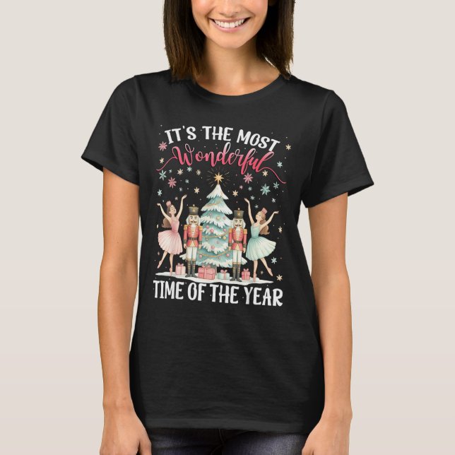 It's The Most Wonderful Time Of The Year Nutcracke T Shirt (Framsida)