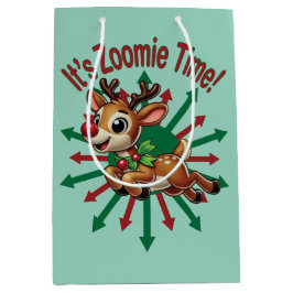 "It's Zoomie Time! Christmas Reindeer