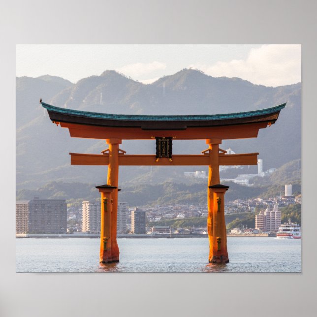 Itsukushima Shrine, Japan Poster (Framsidan)