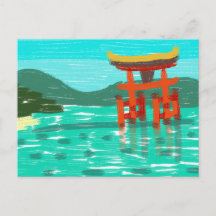 Itsukushima Shrine Postcard