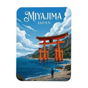 Itsukushima-skriden Japan Magnet
