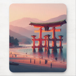 Itsukushima Torii, Itsukushima-helgedomen, Miyajim Musmatta