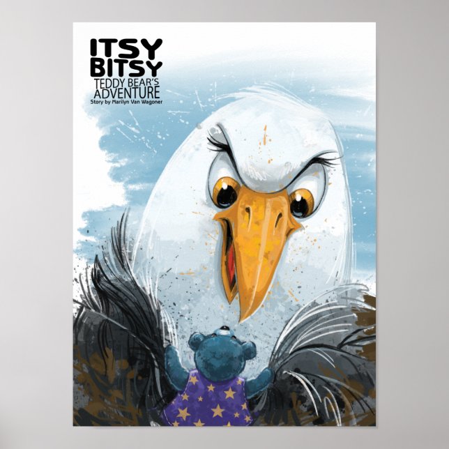 Itsy Bitsy Nalle Willie Poster (Framsidan)
