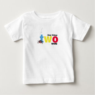 Itsy bitsy spider Andra födelsedagen T Shirt
