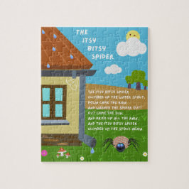 Itsy Bitsy Spider Barnkammarim Pussel
