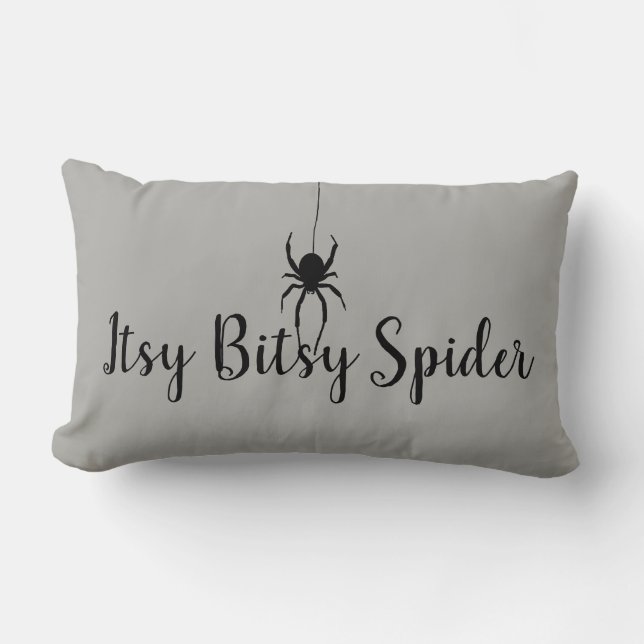 Itsy Bitsy Spider Halloween Dekorativ kudde (Framsida)