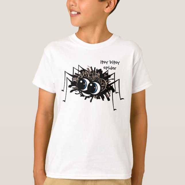 Itsy Bitsy Spider Tee Shirt (Framsida)