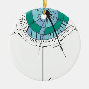 Itsy bitsy spindel julgransprydnad keramik