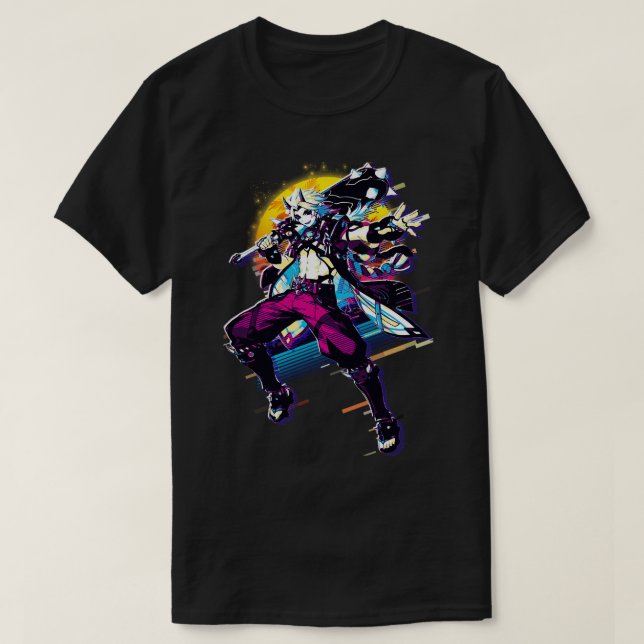 Itto Genshin Impact T Shirt (Design framsida)