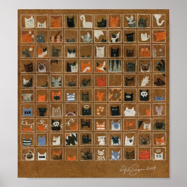 Itty Bitty Kattunge Original Poster (Framsidan)