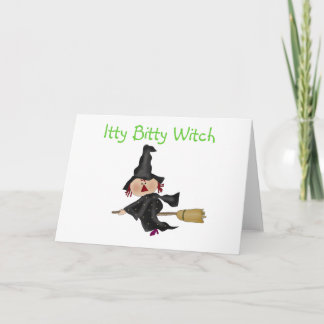 Itty Bitty Witch Tshirts och Gifts Kort