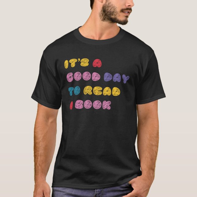 Itu2019s Bra Day to Read a Bok Bibliotek Readin T Shirt (Framsida)
