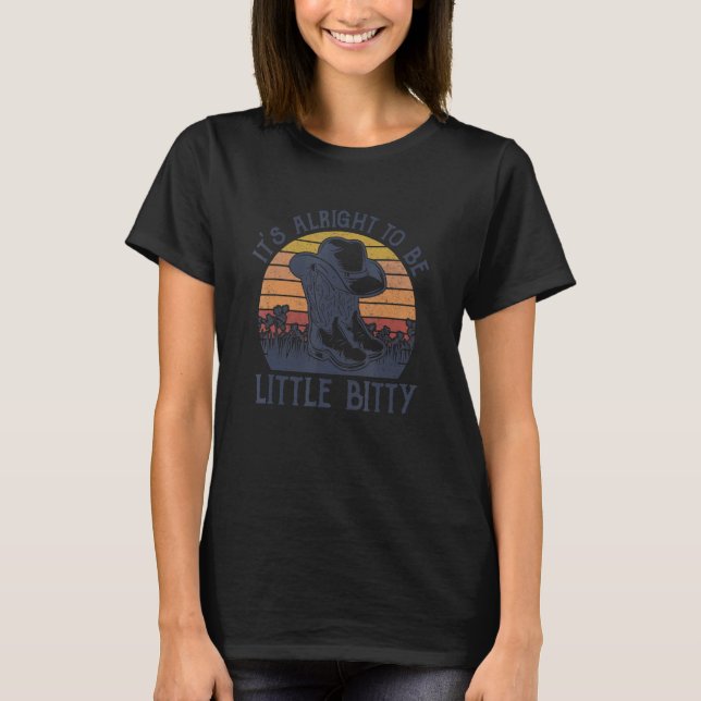 Itu2019s passar bra för att bli lite bitter Wester T Shirt (Framsida)
