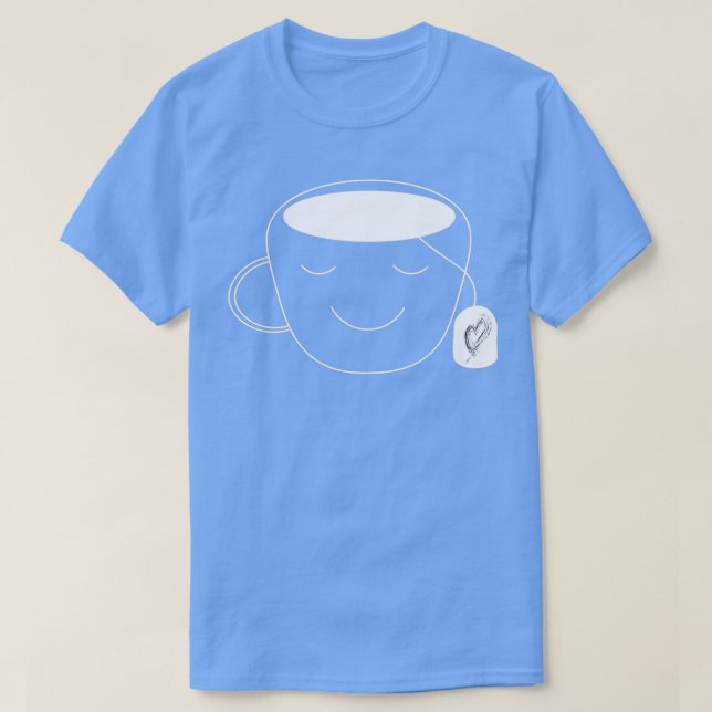 Itx27s e tea lustig, enkel tekanna design t shirt (Design framsida)