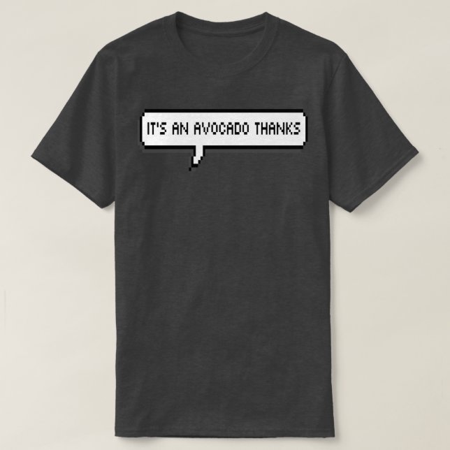 itx27s och avokado tack vare 7 t shirt (Design framsida)