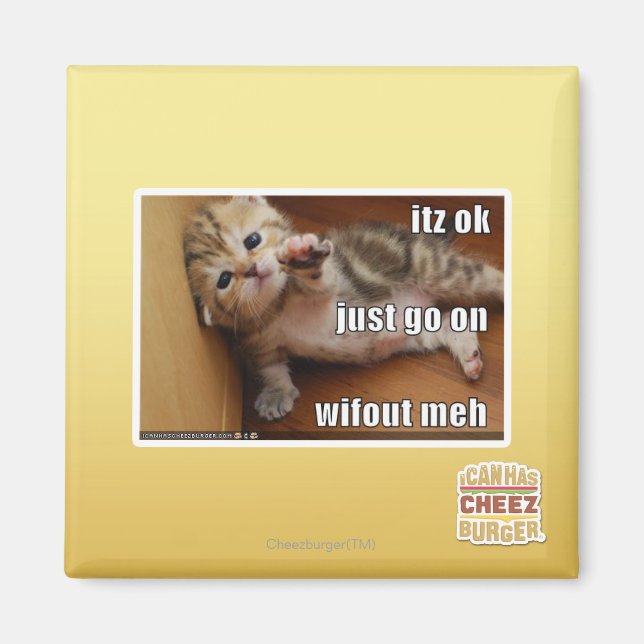 Itz ok, fortsätt bara utan meh magnet (Framsidan)