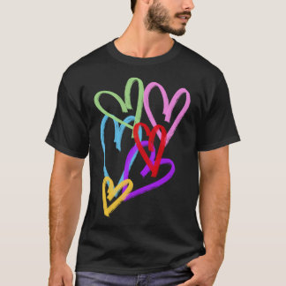 ITZY - Loco Hearts-etikett T Shirt