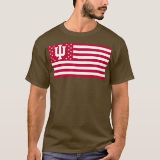 IU American Flagga T Shirt
