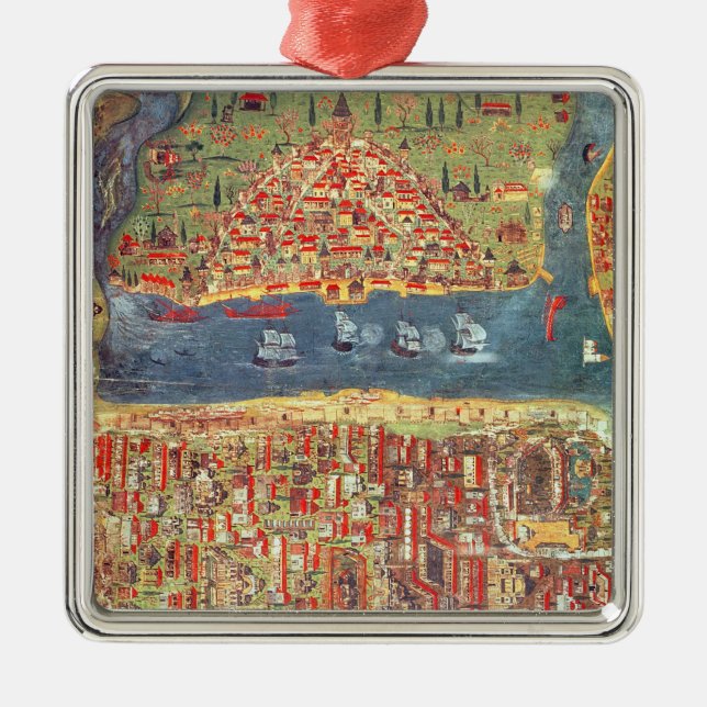 IUK T.5964 beskådar av Istanbul Julgransprydnad Metall (Framsidan)