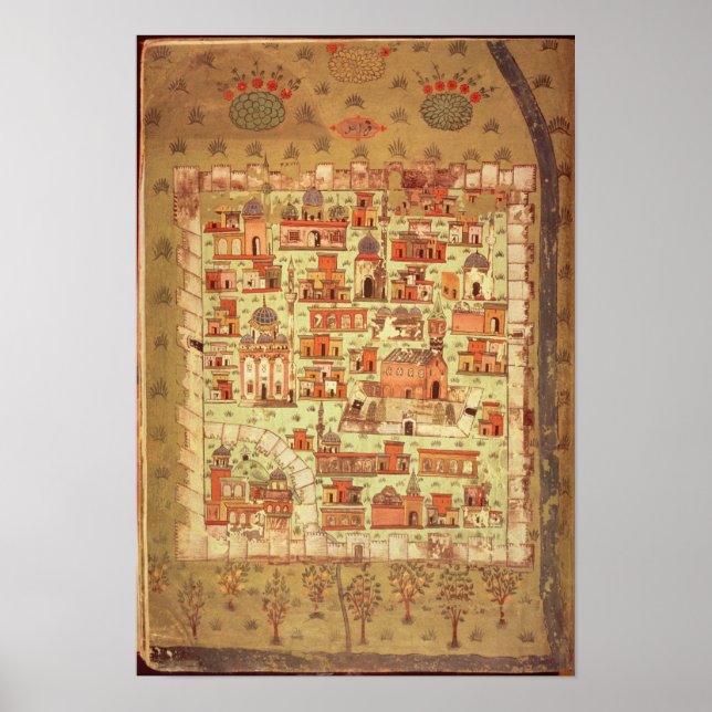 IUK T.5964 View of Diyarbakir Poster (Framsidan)