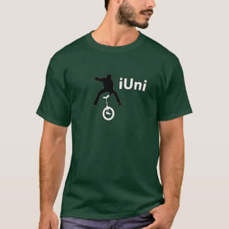 iUnigrönt på den fasta skjortan T-shirt