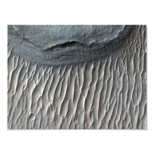 Ius Chasma, en stor kanyon på Mars Fototryck (Framsidan)