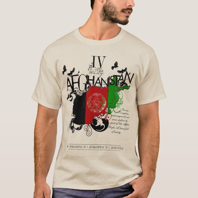 IV Afghanistan-NEW Edition T Shirt (Framsida)