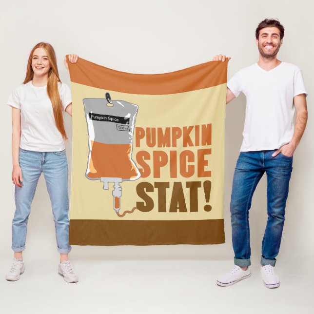 IV Pumpkin Spice Stat Fleecefilt (På plats)