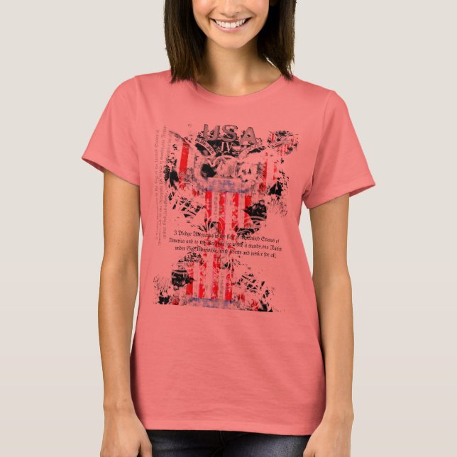 IV USA III Womens T-shirt (Framsida)