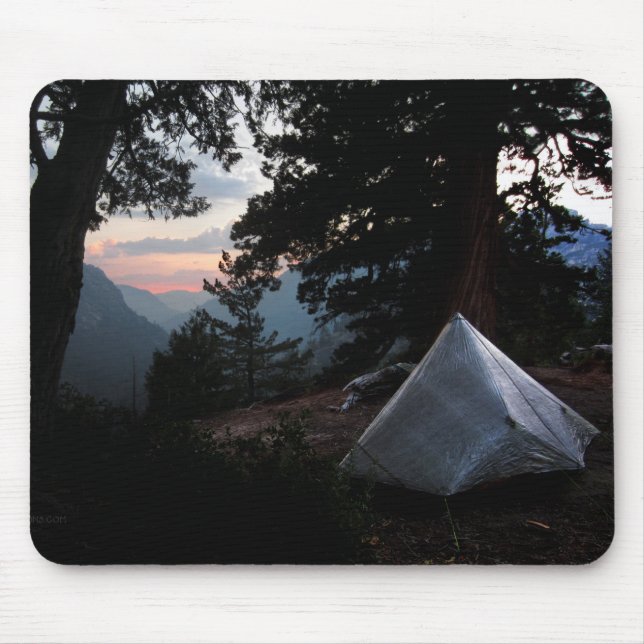 Iva Bell Hett Vår Sunset Ansel Adams Wilderness Musmatta (Framsidan)