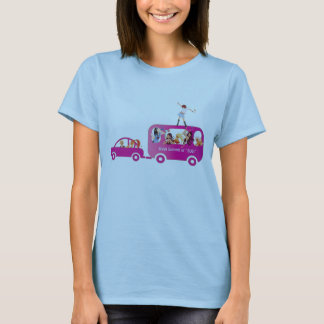 IVAA-toppmöte på bussen T-shirt