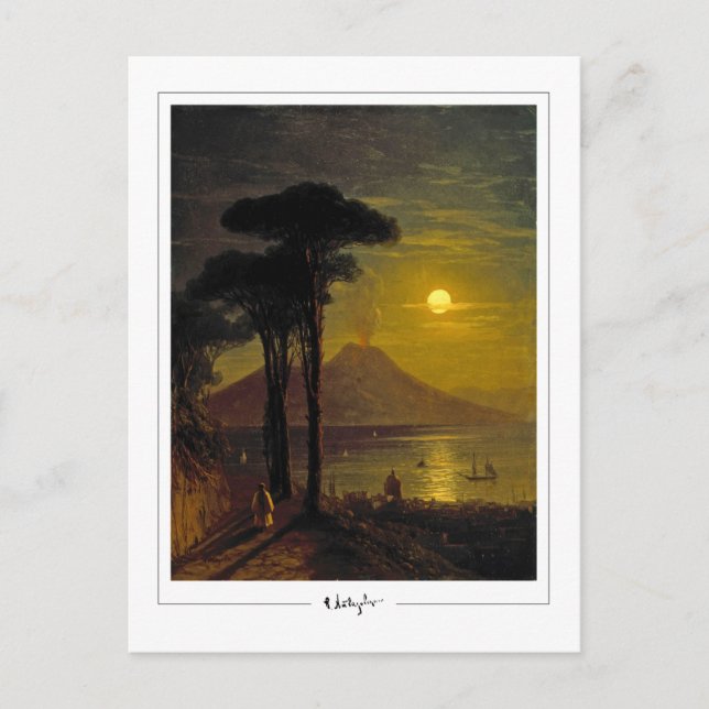 Ivan Aivazovsky #147 - Fin Art Postcard Vykort (Framsida)