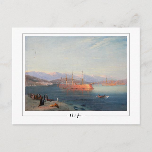 Ivan Aivazovsky #161 - Finkonstkort Vykort (Framsida)