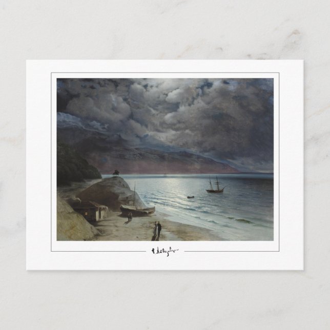 Ivan Aivazovsky #162 - Fin Art Postcard Vykort (Framsida)