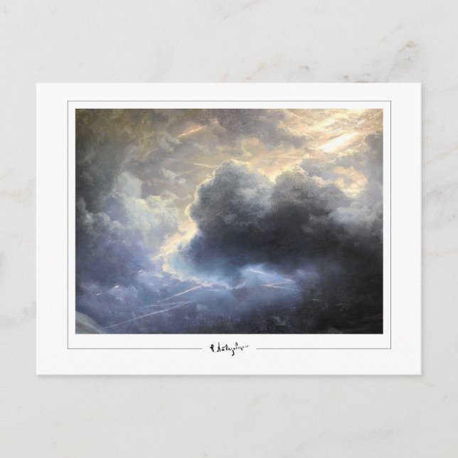 Ivan Aivazovsky #188 - Finkonstkort Vykort (Framsida)