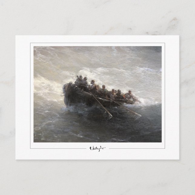 Ivan Aivazovsky #215 - Finkonstkort Vykort (Framsida)