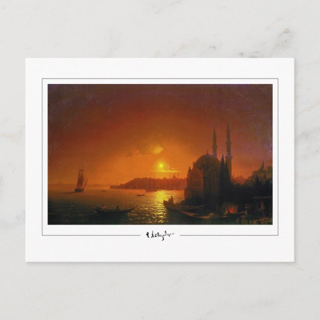 Ivan Aivazovsky #321 - Konst Postkort Vykort (Framsida)