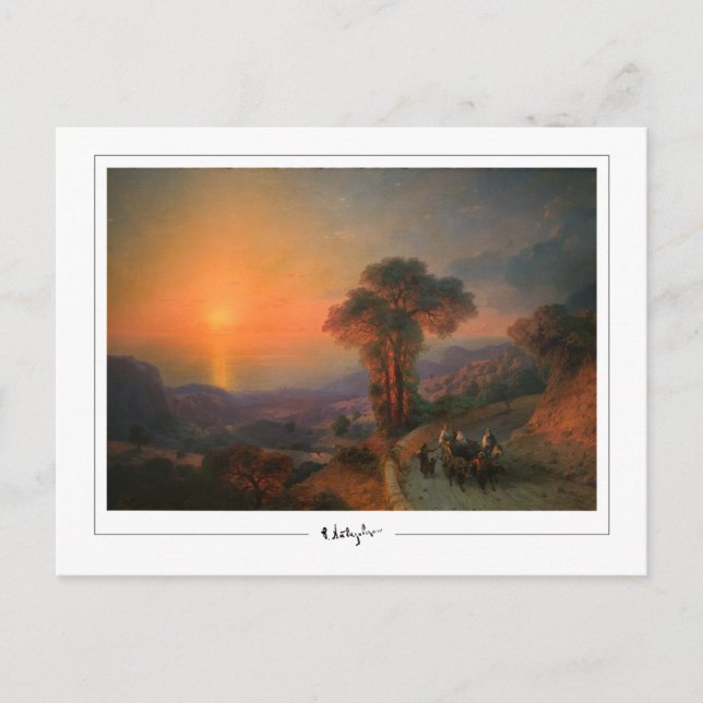 Ivan Aivazovsky #47 - Finkonst Postkort Vykort (Framsida)
