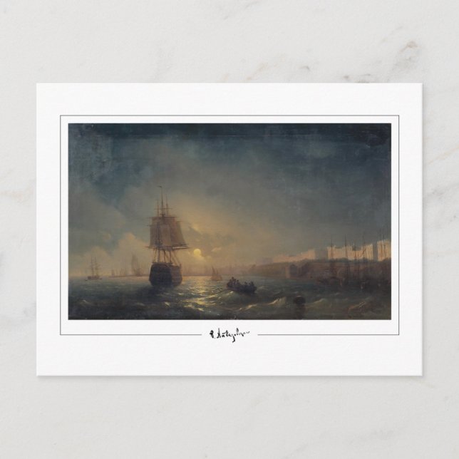 Ivan Aivazovsky #559 - Finkonstkort Vykort (Framsida)