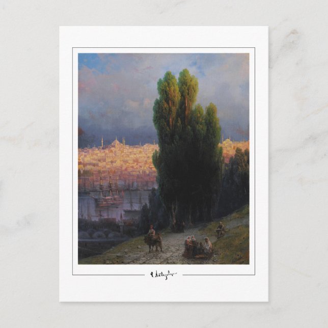 Ivan Aivazovsky #629 - Fin Art Postcard Vykort (Framsida)