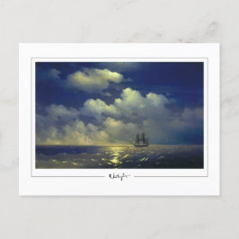 Ivan Aivazovsky #62 - Fin Art Postcard Vykort