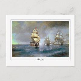 Ivan Aivazovsky #7 - Finkonst Postkort Vykort