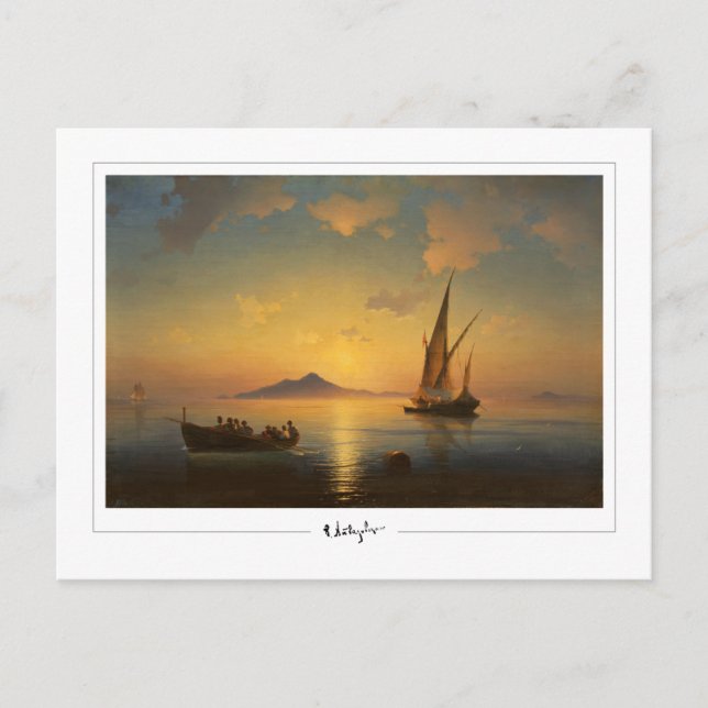 Ivan Aivazovsky #99 - Fin Art Postcard Vykort (Framsida)